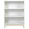 Alaterre Furniture MOD 48"H Tall 3-Shelf Bookcase AJMD0520WH - alternate 3